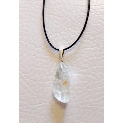 Pendentif topaze bleue