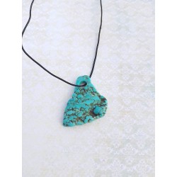 Pendentif turquoise naturelle