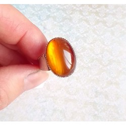 Bague cornaline