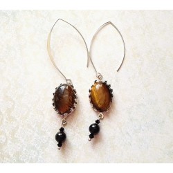 Oeil de tigre et onyx