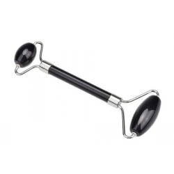Rouleau masseur en obsidienne