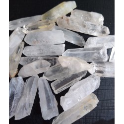 Pointes de cristal de roche