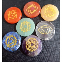 Set de pierres 7 chakras